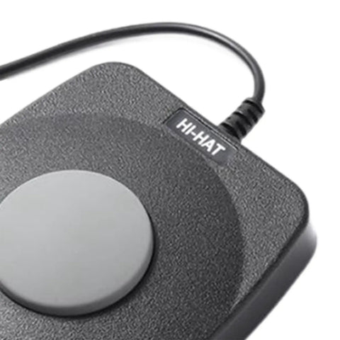 Close-up of Universal Foot Pedal For Digital Pianos And MIDI Gear with a 6.5mm interface, lightweight anti-slip design visible.