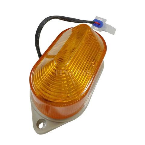 Badass Bright Scissor Lift Beacon Light 2 Pack With Blazing Strobe Warning Lamp For Hydraulic And Electric Platforms Top Shelf Replacement 00000740 Dl00000740 Built Like A Tank, amber strobe lamp with connector.