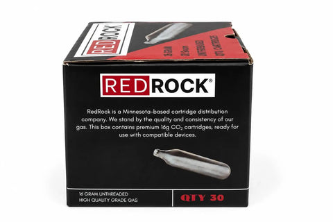 Thirty Pack Of 16 Gram Unthreaded CO2 Blasters To Kick Nasty Buildup Out Of Ac And Hvac Condensate Lines Quick With The Heavy Duty Gallo Cleaning Kit in a box.