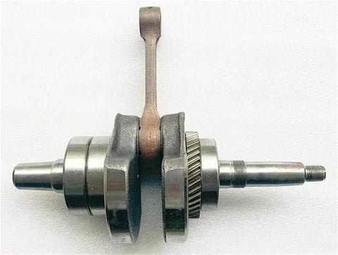 Built Tough Crankshaft Assembly With NS Needle Bearing for 500cc ATV, showing side view of metal assembly for quick upgrade.