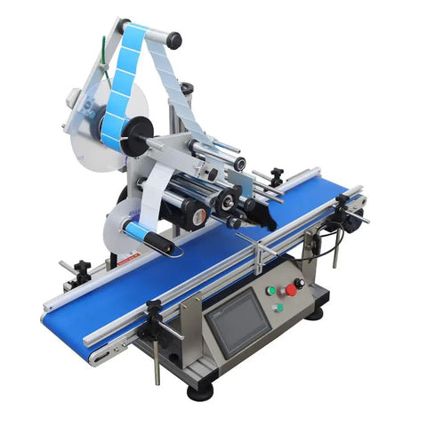 Straight Up Real Deal Fully Automatic Labeling Machine For Flat Surfaces With Touch Screen Control and Smart Auto Correction.