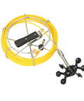 Tough As Nails Industrial Borescope With Seven Inch Monitor And Fifty Foot Flex Cable for sewer watching and drain clearing.