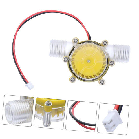 12V Micro Hydroelectric Water Turbine Generator With Adjustable Nozzle Portable Creek And Stream Power Source for 12V Batteries
