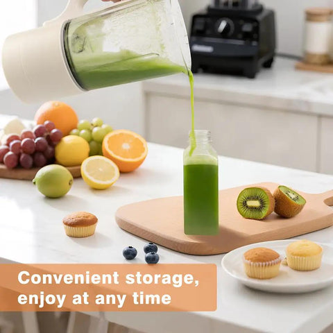 10 Pack 12 Oz Clear Plastic Juice Bottles With Screw Caps Reusable Food Grade Pet Beverage Jars Straight Up Great Vibes Includes Black Lids Custom Labels And Compact Cleaning Brush Legit Summer Essentials showcasing green juice being poured.