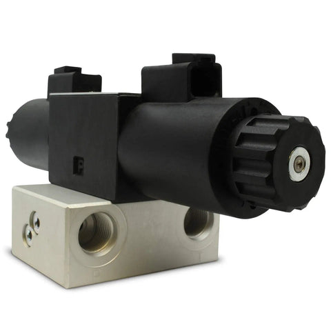 Universal Hydraulic Third Function Valve Kit With Joystick Handle And Bracket For Tractors And Skid Steers 15 GPM Plug And Play Easy