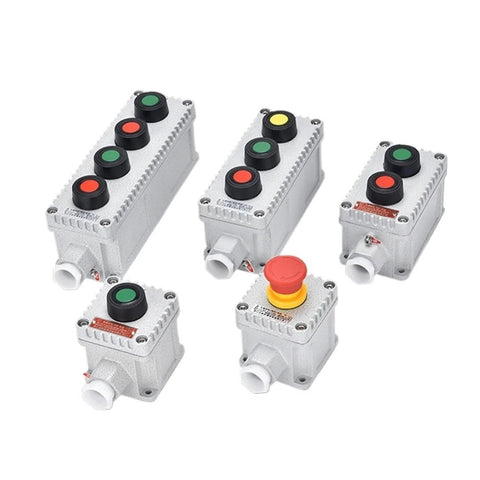 Industrial explosion proof push button switch IP65 for machinery