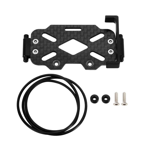 39g LCG Carbon Fiber Chassis Frame Kit With 6g Battery Tray For 1 18 TRX4M Defender Bronco K10 F150 RC Crawler Upgrade components