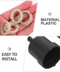 Super Cool 24 Pcs G9 Lamp Socket Rings Plastic Adapter Kit That Makes Shade Installation A Total Snap And Keeps Things Secure While You Upgrade Your Lighting Setup Fast, plastic rings in hand