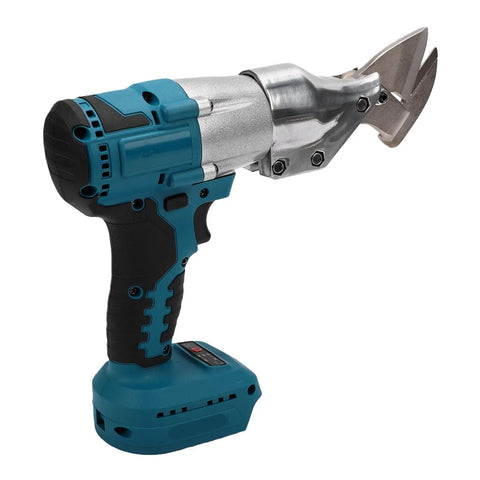 Powerful Dan&Dre Cordless Metal Shear With 400Nm Torque Brushless Motor and 360 Degree Rotation, designed for cutting stainless steel and aluminum sheets.