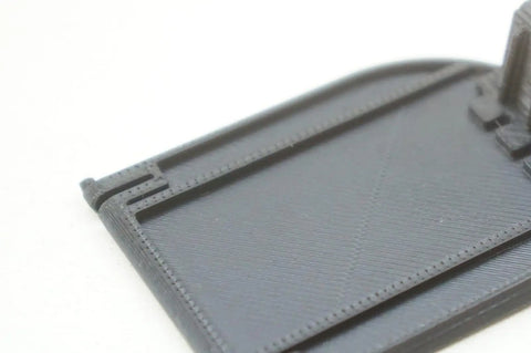 Heavy Duty Replacement Battery Cover And Door Hatch For L70 Stud Finder close-up of textured 3D composite shell for secure fit.