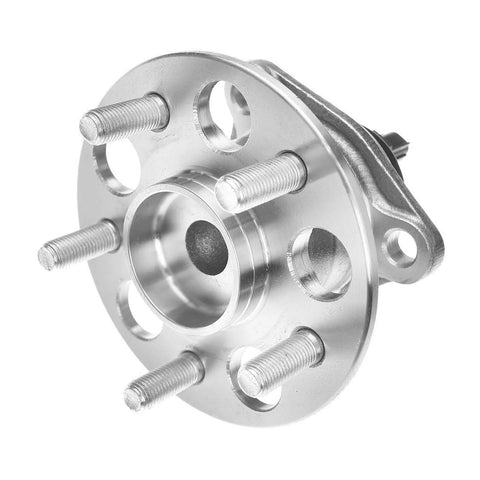 Rear Wheel Bearing Hubs Kit For Toyota Prius 2010 2011 2012 2013 2014 2015 And Prius PlugIn 2012 2015, 5-lug hub assembly close-up