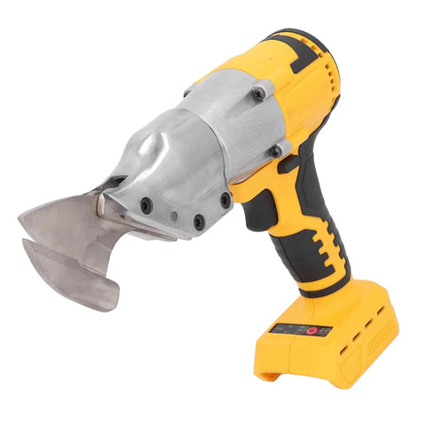 Fafeicy Cordless Electric Metal Shear Cutter With Brushless Motor And 360 Degree Rotating Head for cutting metal sheets, handheld design.