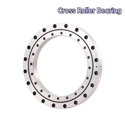 Top Shelf Cross Roller Bearing 360 X 435 X 25.4 Mm Heavy Duty Industrial Rotary Turntable Support with black seals.