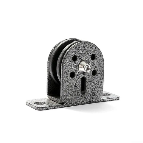 Heavy Duty Fixed Pulley Lifting Sheave With Double Bearing For Silent Wire Rope Lift Up To 600 Pound Load Capacity 3mm To 10mm Cable Compatibility