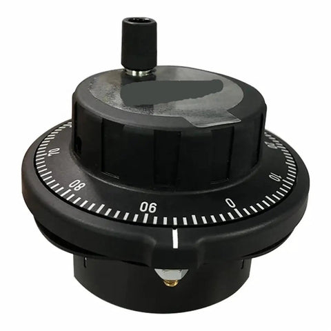 Get Your Hands On This Sick RE45B Handwheel Pulser Mpg Rotational Encoder For Your CNC Machine Setup Plus Super Smooth Rotation Control And Quick Response black CNC handwheel encoder with numbered dial