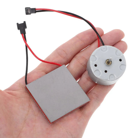 Heat Powered Fireplace Fan Motor Kit For Wood Stoves, Replacement Motor For Stove Fans, Easy Install, No Fuss, Compact, Lightweight Metal Construction, Durable Repair Solution on hand