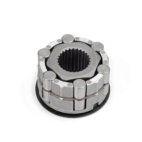 Front Wheel Hub Clutch Rebuild Kit With Premium Bearings And Seals Designed For Slick Offroad Repairs Hella Durable Construction Sweet Trail Ready Badass Compatibility, featuring metal design with hub seals and taper roller bearings.