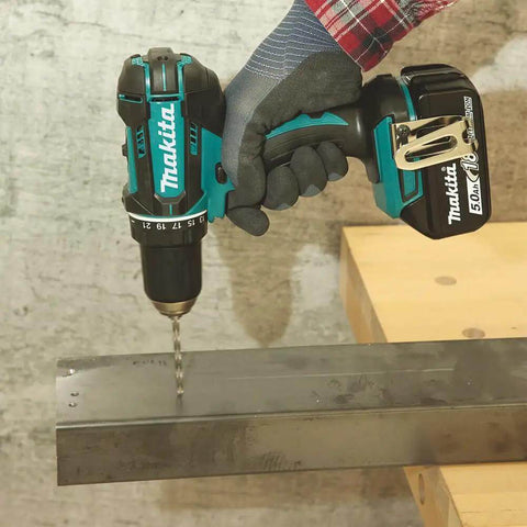 Heavy Duty Cordless Drill Driver 18V Li-ion 4.0Ah Drops Boss Power To Crush Renovations Or Drywall, Wireless Freedom Works Anywhere, High Torque Keeps Tools Running Clean Under Load, Perfect For Pros Seeking Sick Performance On Every Build Site, using drill on metal.