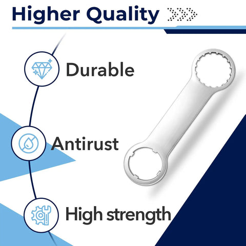 Beefy Heavy Duty Ebike Mid Drive Wrench For BBS01 BBS02 BBS02B BBSHD TSDZ8 TSDZ2B showcasing durability and antirust features