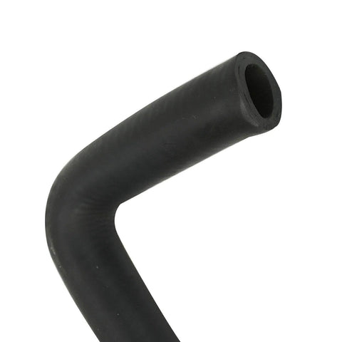 LS Swap heater hose, 90-degree molded, black rubber, 5/8 in ID and 3/4 in ID, 4 in x 24 in length