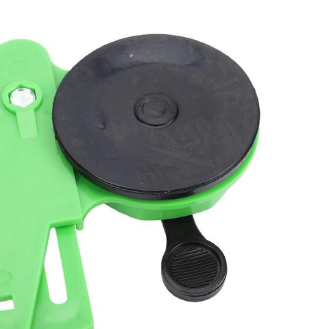 Top Notch 15 Piece Tile Hole Saw Kit With Double Suction Cup Guide For Drilling Ceramic Glass And Porcelain Marble Granite Up To 2 Inches Without Cracking suction guide close-up