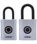 Smart Fingerprint Lock For Home And Office With 360 Degree Recognition, silver locks with fingerprint scanner, CR2 battery