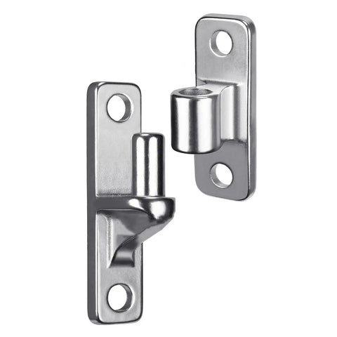No Weld One Piece Cast Steel Gate Hinges Beefy Heavy Duty Door Hinges For Wooden Fence Farm Gate And Wall Mount Rust Resistant