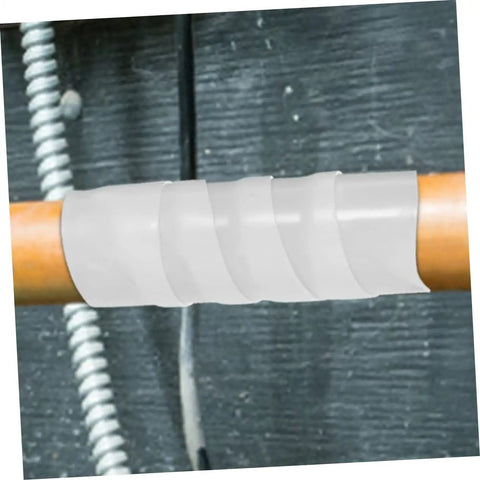 Heavy Duty Rubberized Sealant Tape For Pipe Leaks And Quick Repairs Waterproof Duct Tape wrapped around a pipe