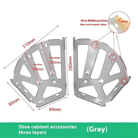 Rock Solid Stainless Steel Double Pack Furniture Hinges Slick Motion Swivel For Foldable Shoe Rack Cabinet Shelves Drawer Hardware with dimensions