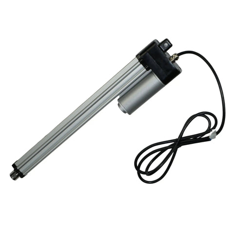 24V Water Resistant Linear Actuator With 8 Inch Stroke And 450 Lb Force For Industrial And Solar Applications IP66 Brushed DC Motor