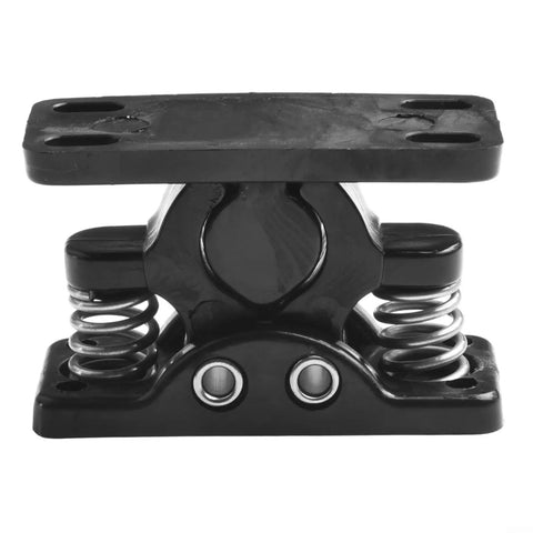 Heavy Duty Stainless Steel Door Catch Spring Loaded Mechanism For Double Roller Lock Smooth Operation showing a black spring-loaded latch.