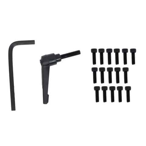 Wrench and screws for Two Piece SBR 16 Linear Guide Rails 400mm Long Set With Four SBR16UU Beefy Bearing Blocks Sliders