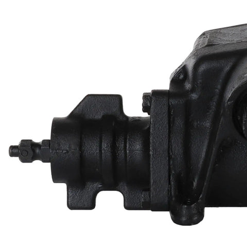 Heavy Duty Power Steering Gearbox Drop In Swap For Ford Excursion F250 F350 F450 showing reverse rotation 36 spline shaft detail.