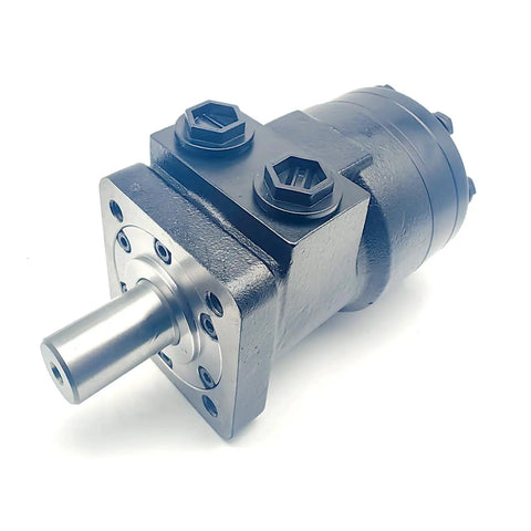 Dead Simple Hydraulic Gerotor Motor 4 Bolt 11.3 Inch Cubic Replacement For Eaton Char Lynn H Series Heavy Duty Industrial Pump side view