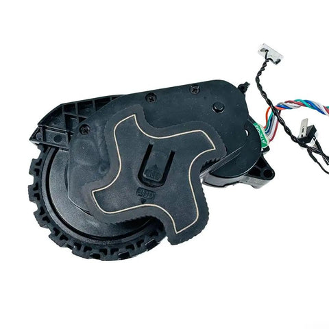Left And Right Wheel Replacement Kit For L40 Ultra, L40s Ultra, And L40s Pro Ultra Robot Vacuum showed from top angle