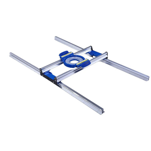 Adjustable Router Sled For Slab Flattening With Aluminum Alloy Build, Precise Positioning Router Jig, No Fuss Low Friction Slide