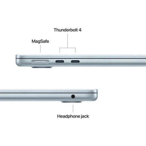 Beast Speed M5 Powered MacBook Air 13.6 Inch Laptop Built For AI, Ultra Portable with Thunderbolt 4 ports and MagSafe