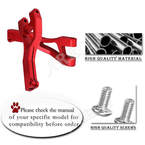 Front And Rear Suspension A Arms For One Seventh Mojave 6S BLX Aluminum Lower And Upper Swing Arm Set Red Six Piece Upgrade