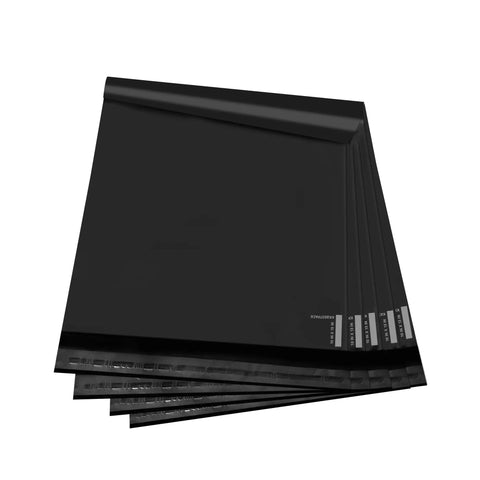 100 Large Poly Mailers 10x13 Self Sealing Shipping Bags For Small Biz Waterproof Envelopes For Clothing And Non Fragile Items Black Pack Of 100 Weatherproof Protection Against Rain And Dust