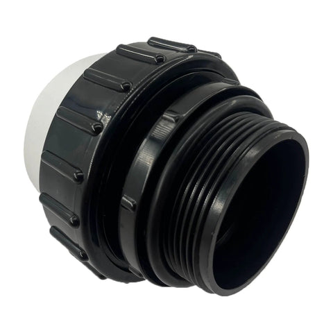 Pentair high-temp pool pump unions for 2-inch MIP to PVC connections, durable and compatible with Whisperflo and Intelliflo models.