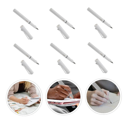 6 Pack Inkless Graphite Pencils For Sketching And Drawing No Sharpening Needed Smooth Mess Free Strokes For Students Durable Pencils