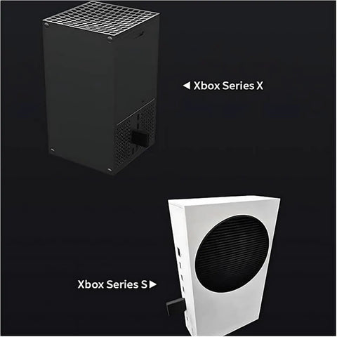 Drop In Ready M.2 Pvie 4.0 Nvme Storage Expansion Card Enclosure For Xbox Series X And S With 1Tb Nvme Drive Preinstalled Easy Setup Seamless Gamer Storage Upgrade Kit displayed with Xbox Series X and S consoles.