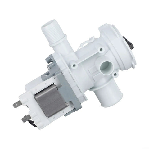 Heavy Duty Drain Pump With Motor PX-2-35 For Maytag Washing Machine WF-R1065S R1053 C863 C963 R853 white nylon unit with motor connection.