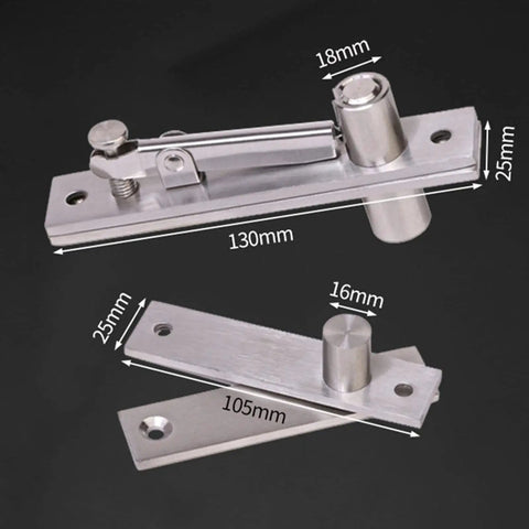 Heavy Duty Pivot Door Hinges For Wooden And Aluminum Doors With 360 Degree Shaft And Silent Hydraulic Soft Close Buffer Built To Last
