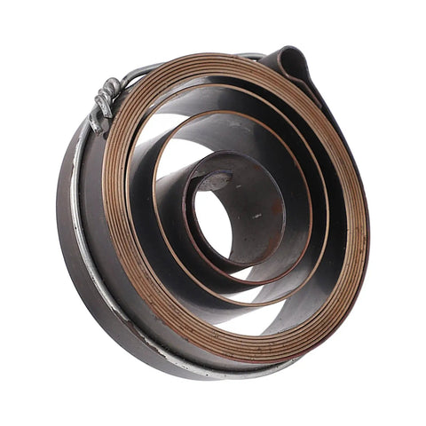 Pro Grade Heavy Duty Drill Press Return Spring For Bench Drill Press And Lathe Machine Replacement Parts 19mm Width 64mm Diameter Chrome Plated Spring Steel Coil