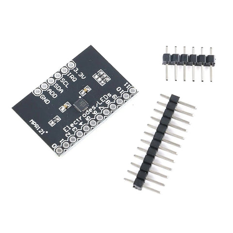 Five Pack MPR121 Capacitive Touch Sensor Breakout Modules V12 I2C Controller Board for Keyboard Projects and Arduino Development