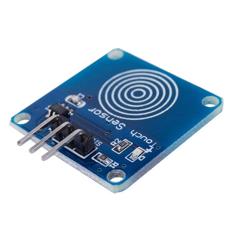 10 Piece TTP223B Capacitive Touch Switch Modules With Momentary Digital Touch Sensor DC 2 To 5.5V Easy Install With M2 Screw Holes