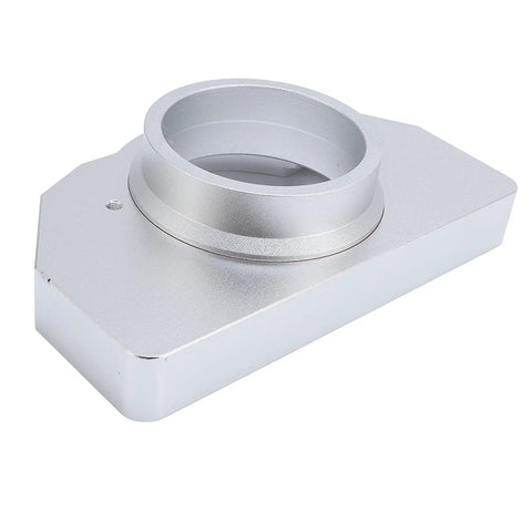 Heavy Duty Aluminum Steering Wheel Bearing Seat For Sim Racing Direct Fit Bracket Upgrade With Mounting Kit For Rock Solid Control And Smooth Precise Steering Silver Finish Plug And Play Replacement