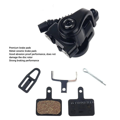 Heavy Duty Foldable Motorcycle Front Wheel Lift Scissor Stand With Secure Garage Wheel Chock For No Sweat Tire Jobs And Quick Chain Lube Compact Ride Ready Two Piece Set with black brake pads.