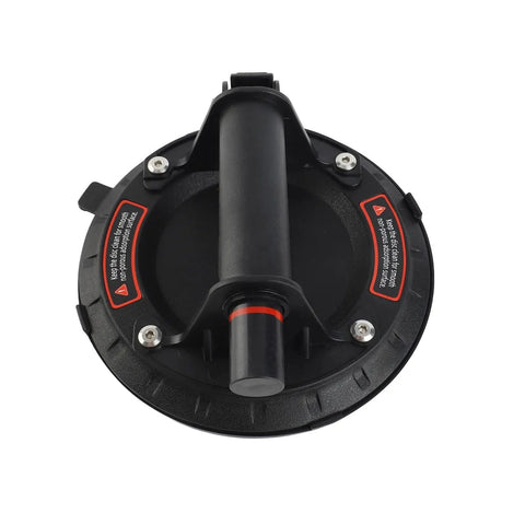 Heavy Lifter 8 Inch Vacuum Suction Cup Engineered For 200kg Capacity showcasing the strong grip handle and silicone pad. 